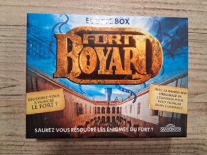 ESCAPE BOX FORT BOYARD DRAGON D OR