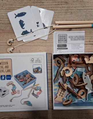 MY WOODEN FISHING AND MATCHING GAME CARREFOUR