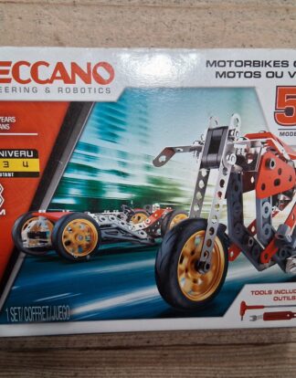 MECCANO NO 19201 MOTOS OU VOITURES SPIN MASTER