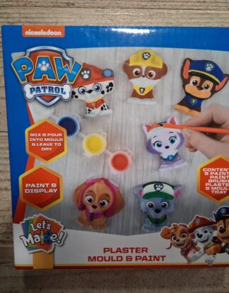 PAW PATROL 5 PLATRES A PEINDRE