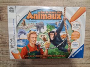 TIPTOI SUR LA TRACE DES ANIMAUX RAVENSBURGER