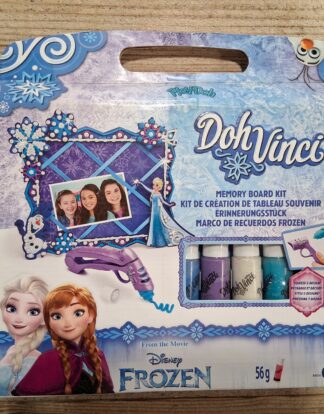 KIT DE CREATION DE TABLEAU SOUVENIR REINE DES NEIGES DOH VINCI HASBRO