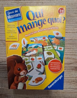 QUI MANGE QUOI RAVENSBURGER