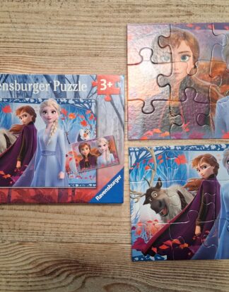 REINE DES NEIGES 2 2 PUZZLES DE 12 PIECES RAVENSBURGER