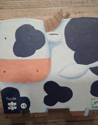 LES VACHES A LA FERME PUZZLE DE 24 PIECES DJECO