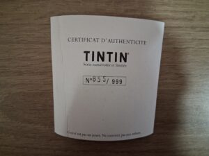 TINTIN ET LA PORTE DU TOMBEAU