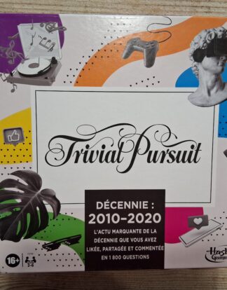 TRIVIAL PURSUIT DECENNIE 2010 2020 HASBRO
