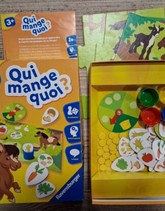 QUI MANGE QUOI RAVENSBURGER