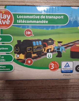 LOCOMOTIVE DE TRANSPORT RADIOCOMMANDEE PLAYTIVE