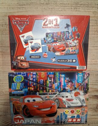 CARS 2 2 EN 1 MEMO ET PUZZLE DE 35 PIECES CLEMENTONI