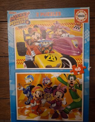 MICKEY 2 PUZZLES DE 48 PIECES EDUCA