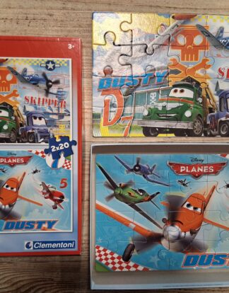 PLANES 2 PUZZLES DE 20 PIECES CLEMENTONI