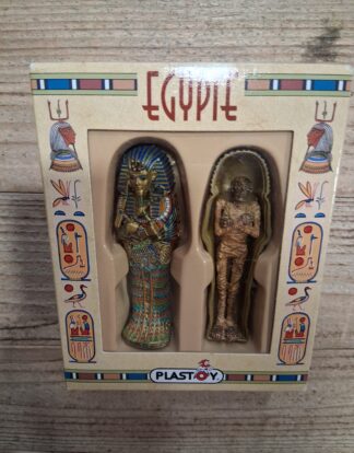 SARCOPHAGE ET MOMIE COLLECTION EGYPTE PLASTOY