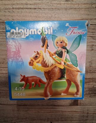 PLAYMOBIL FAIRIES 5448 FEE DIANA AVEC CHEVAL LUNA