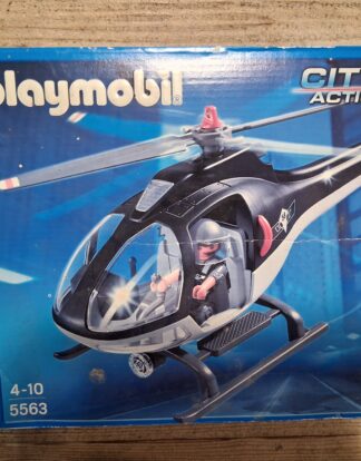 PLAYMOBIL CITY ACTION 5563 HELICOPTERE AVEC POLICIER