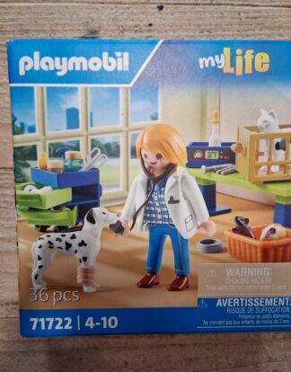 PLAYMOBIL 71722 CABINET VETERINAIRE