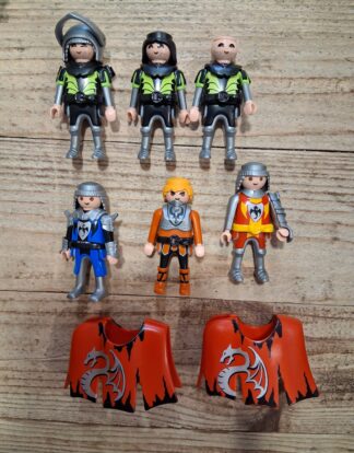 playmobil lot chevaliers dragon aile