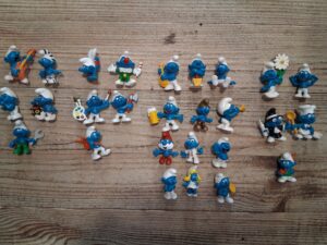 schtroumpfs lot 27 figurines