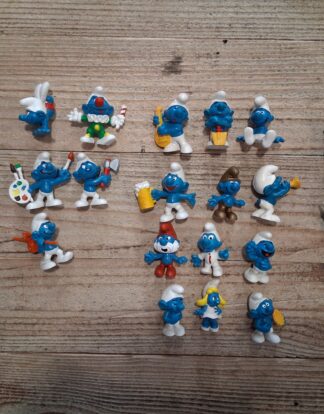 schtroumpfs lot 27 figurines