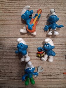schtroumpfs lot 27 figurines