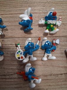 schtroumpfs lot 27 figurines