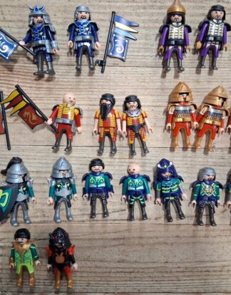 playmobil lot chevaliers asiatiques