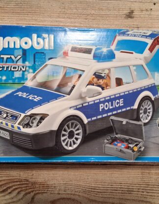 PLAYMOBIL 6920 VOITURE DE POLICIERS AVEC GYROPHARE