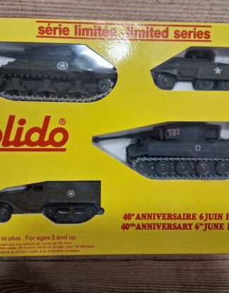COFFRET 40 EME ANNIVERSAIRE 6 JUIN 1944 SOLIDO